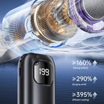 Turbo Handheld Fan With Instant Ice Cooling