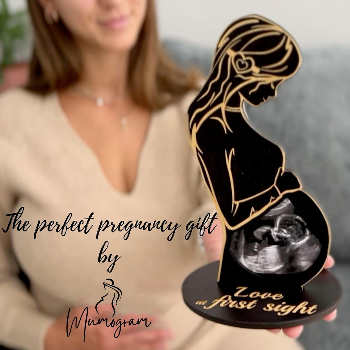 Amelia Ultrasound Photo Frame For First Memories