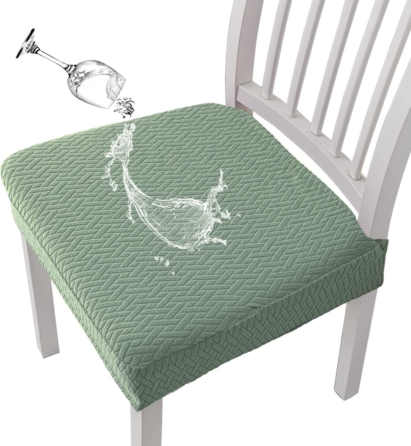 Waterproof Jacquard Chair Cover For Artful Protection
