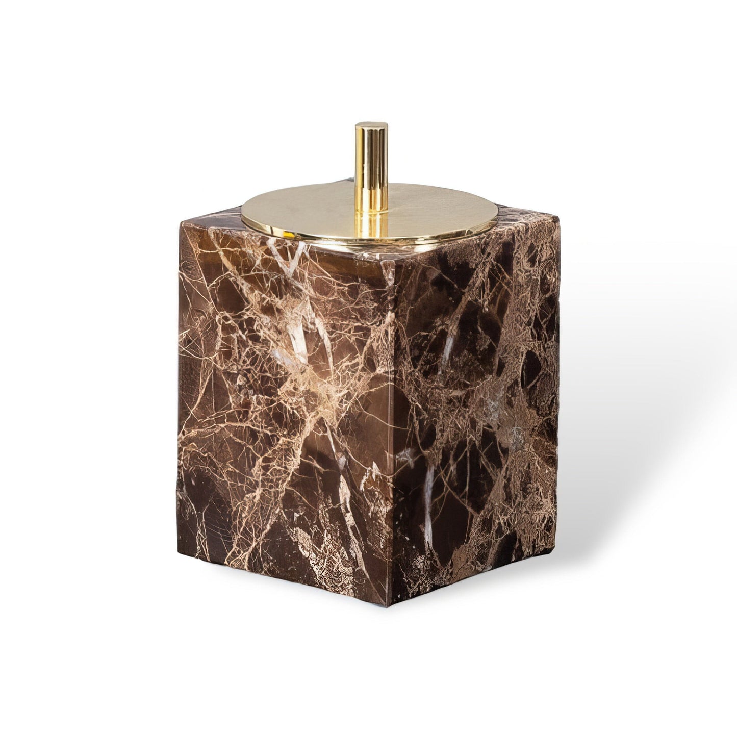 Emperador Dark Marble Bathroom Set