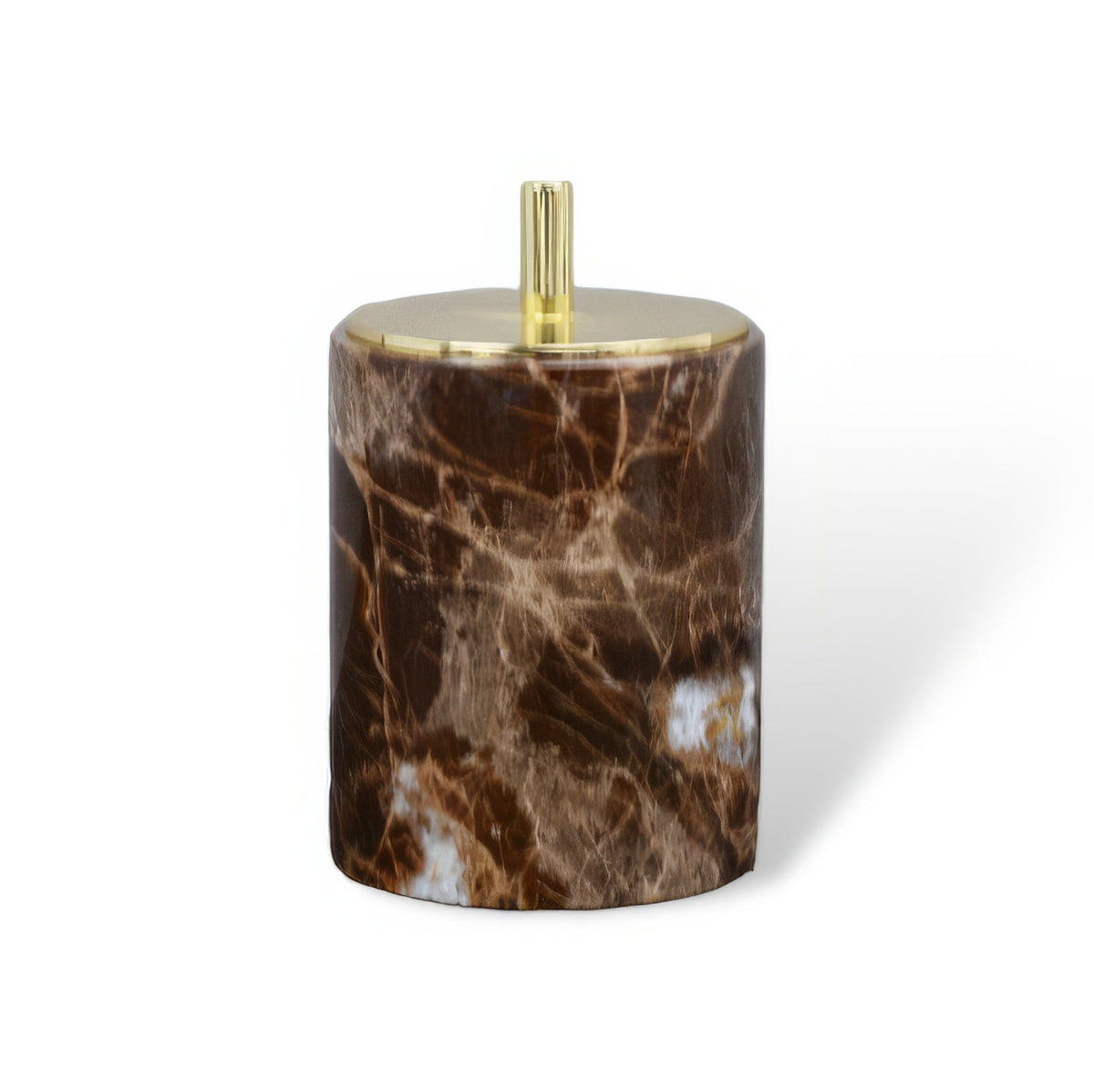 Emperador Dark Marble Bathroom Set