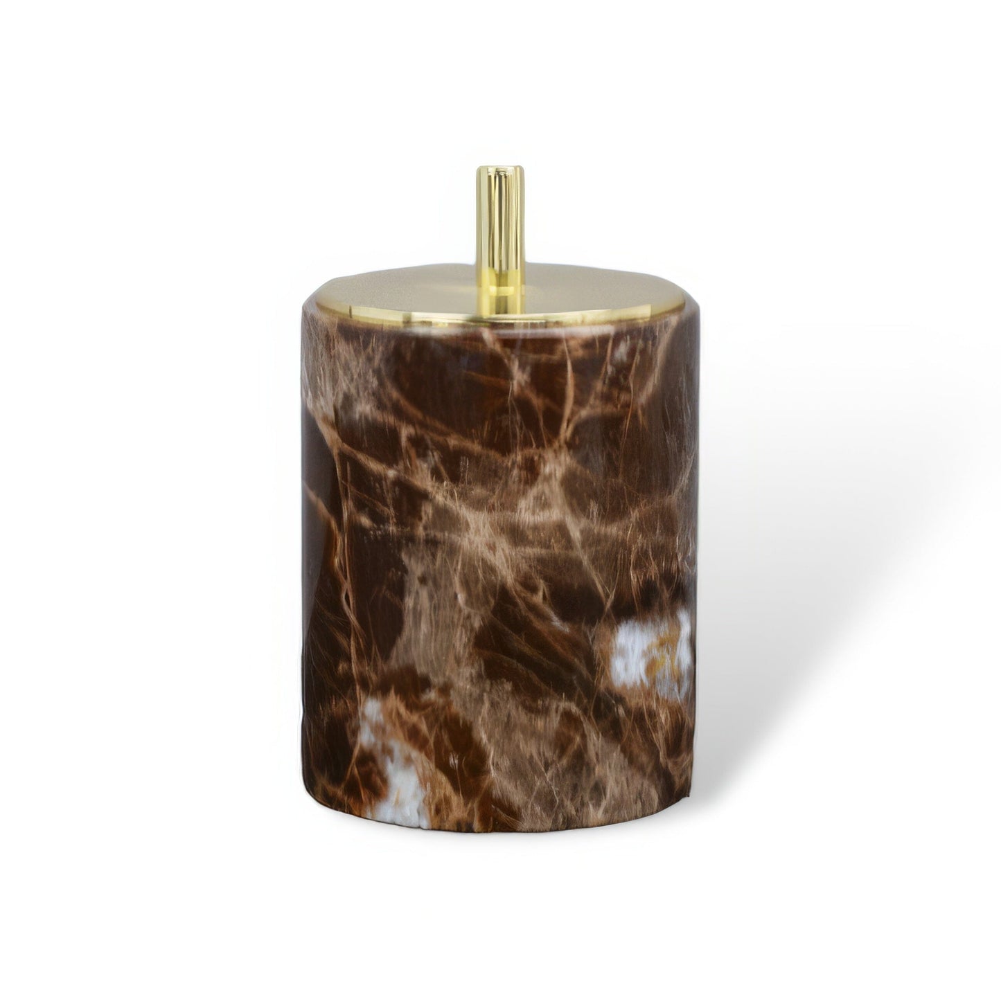 Emperador Dark Marble Bathroom Set