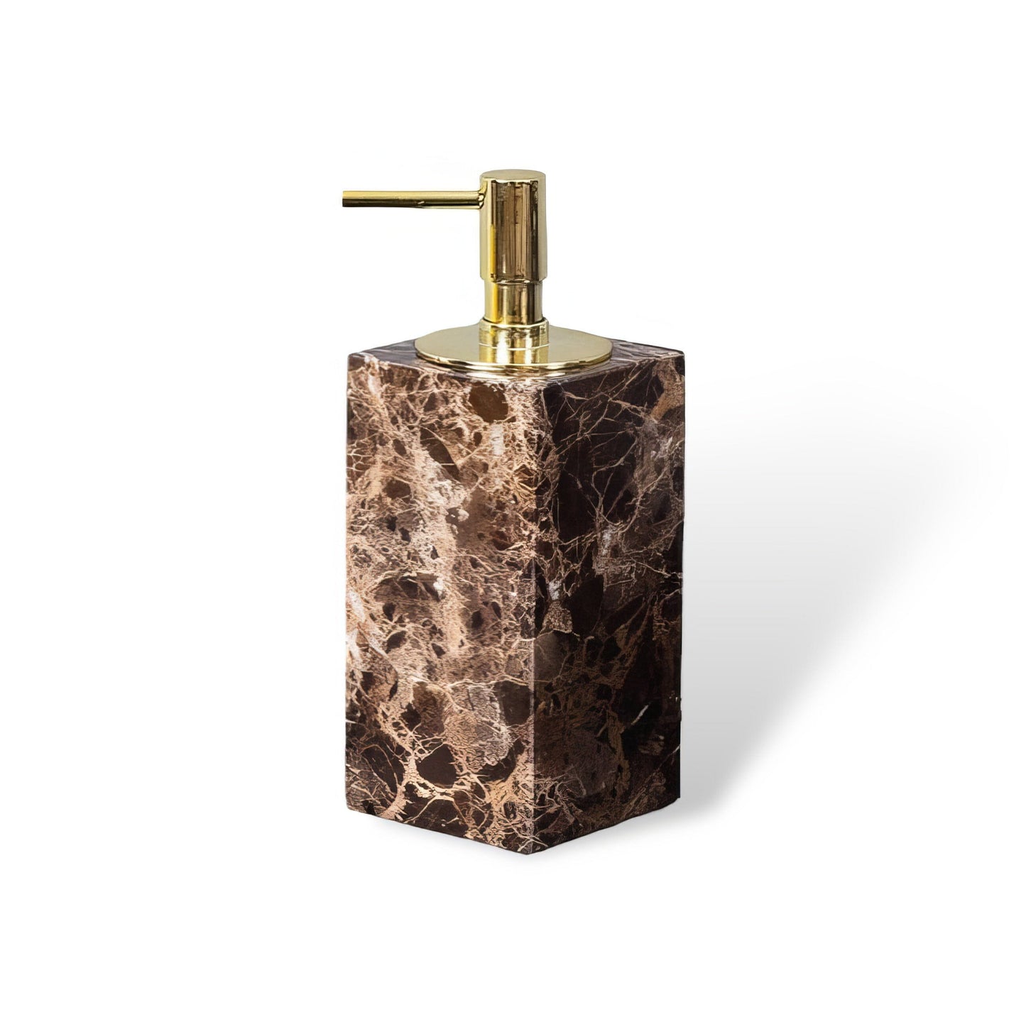 Emperador Dark Marble Bathroom Set