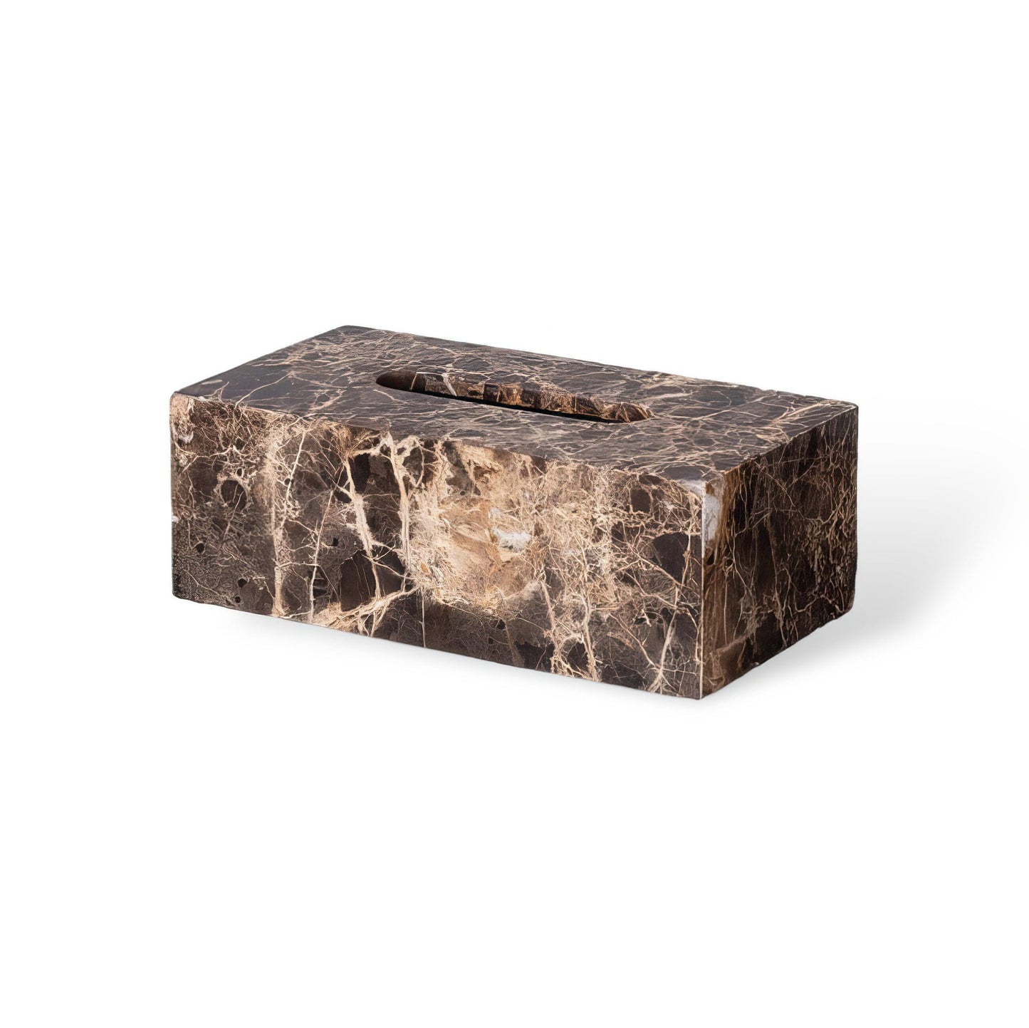 Emperador Dark Marble Bathroom Set