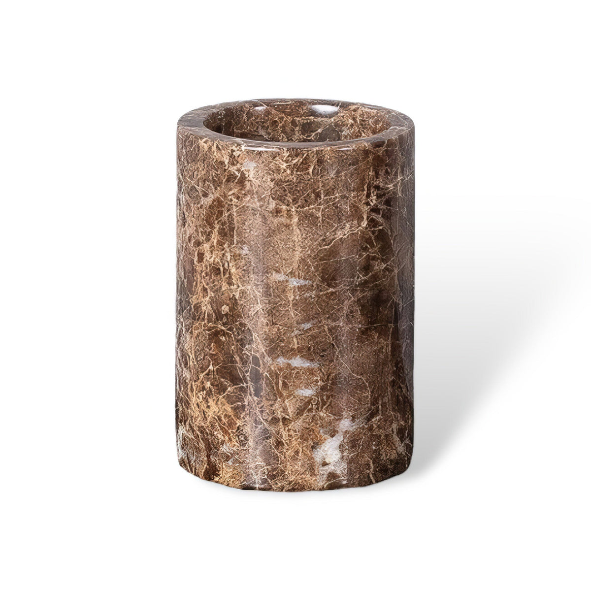 Emperador Dark Marble Bathroom Set