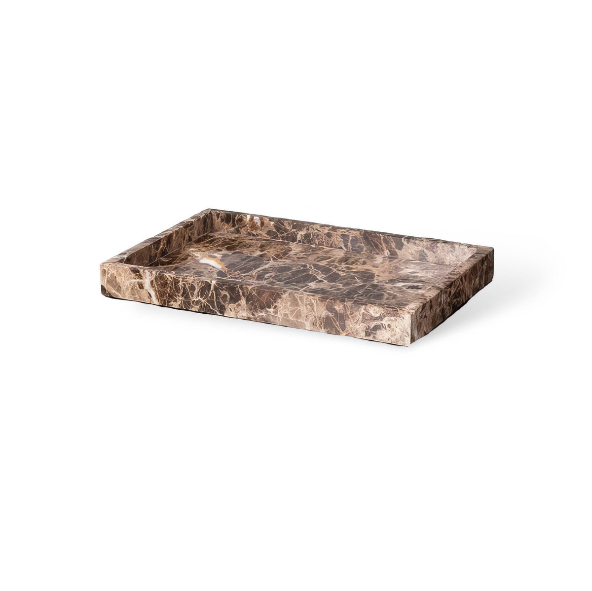 Emperador Dark Marble Bathroom Set