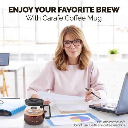 Taza de vidrio pour-over para rituales de café