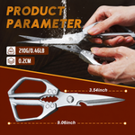 Stainless Kitchen Scissors For Effortless Prep