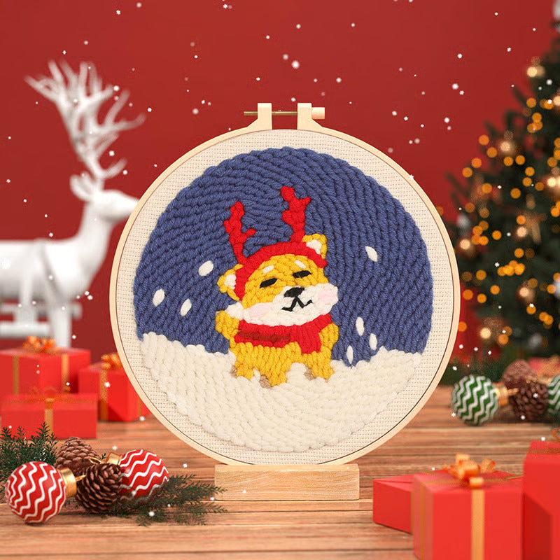 Christmas Embroidery Kit For Heartfelt Decor