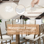 Waterproof Chair Covers With Artistic Jacquard