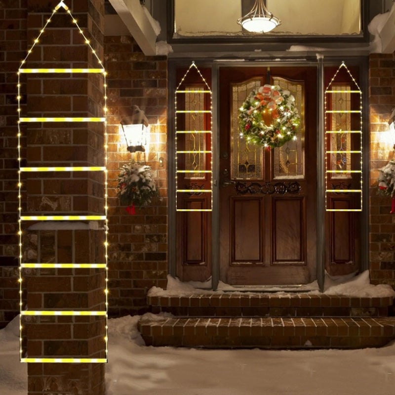 Christmas Ladder Lights For Festive Character