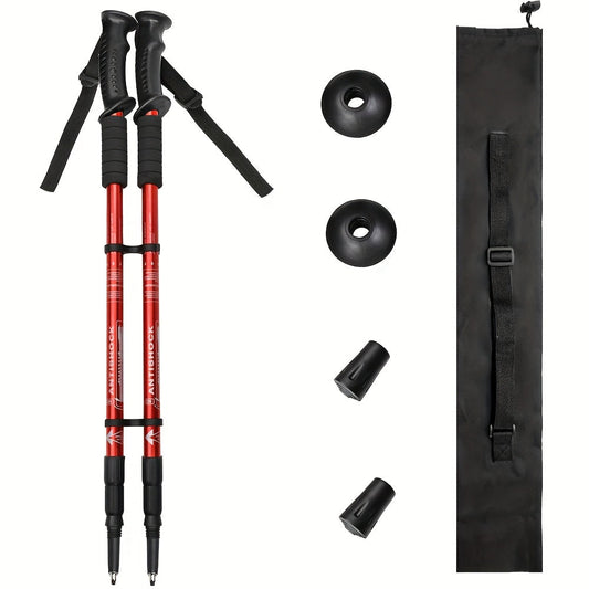 Adjustable Aluminum Alloy Trekking Poles