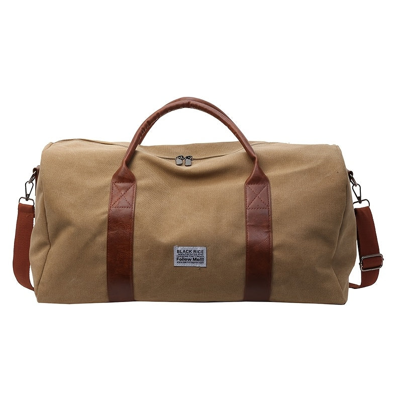 LUXIBAG - Large Capacity Vintage Washed Travel Duffel Bag Multi-Purpose Organizer