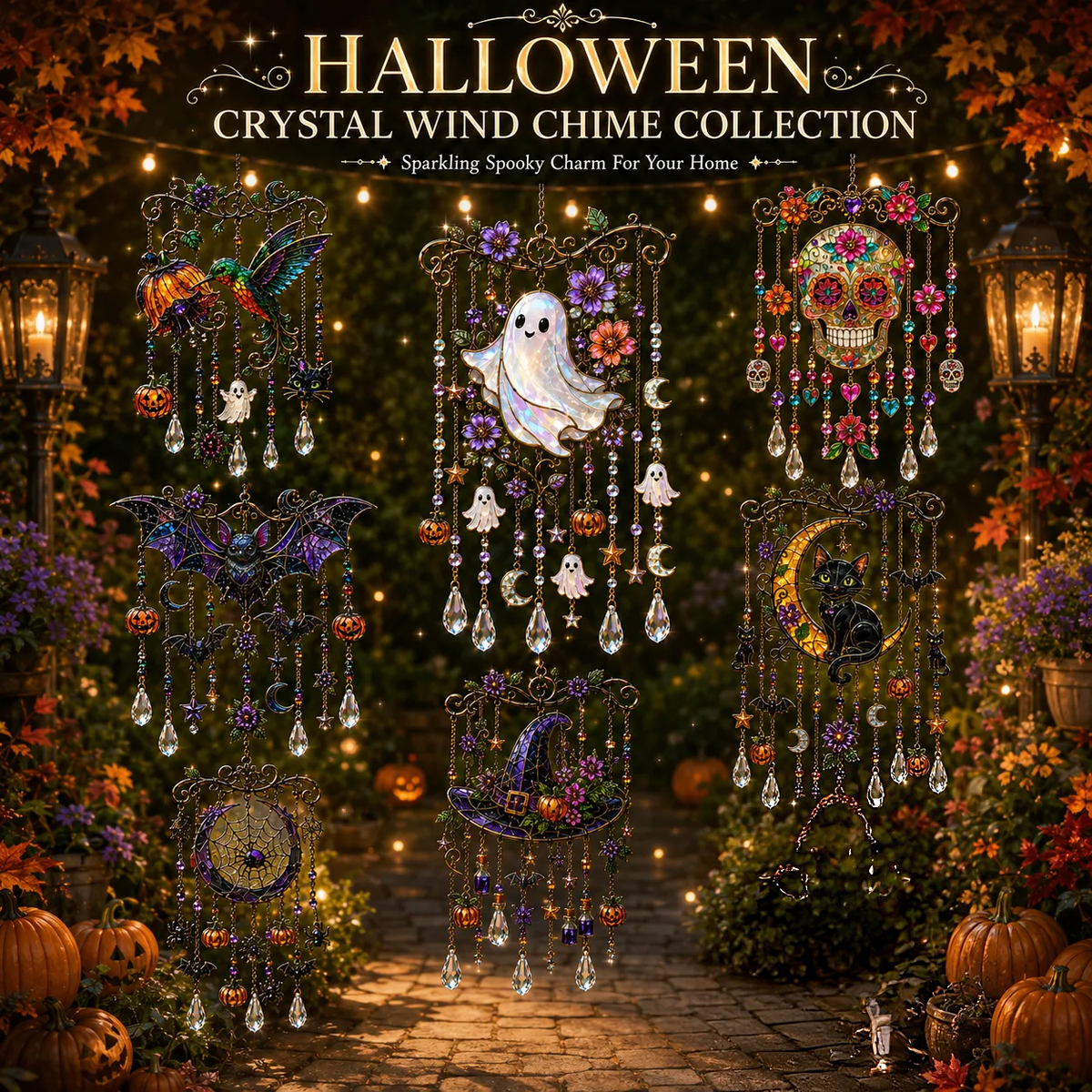 Halloween Crystal Lighting For Playful Glow
