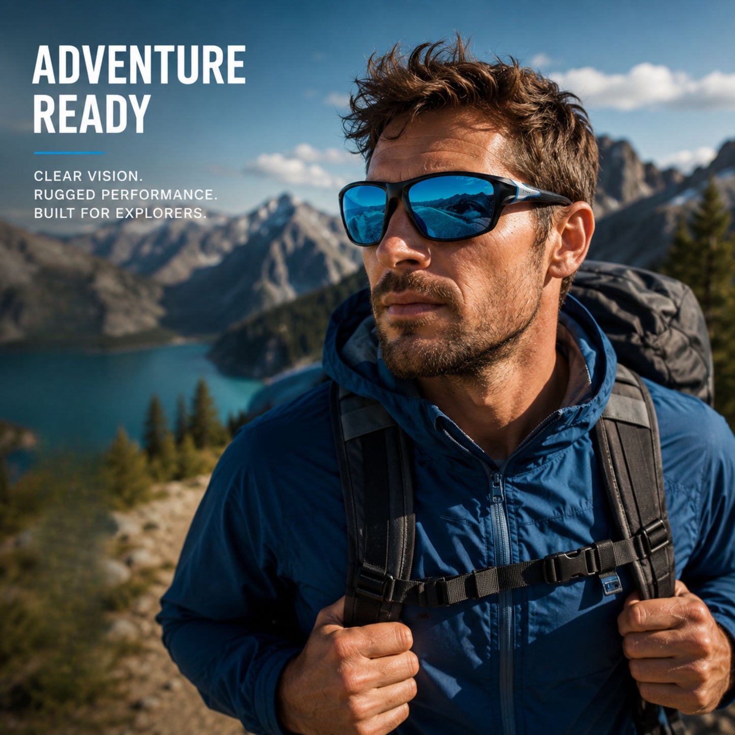 Polarized Sport Sunglasses for Glare-Free Clarity