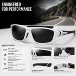 Polarized Sport Sunglasses for Glare-Free Clarity