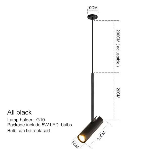Nysaia LED Bedroom Pendant Light for Serene Ambience