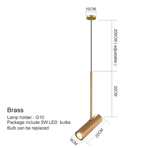 Nysaia LED Bedroom Pendant Light for Serene Ambience