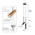 Nysaia LED Bedroom Pendant Light for Serene Ambience
