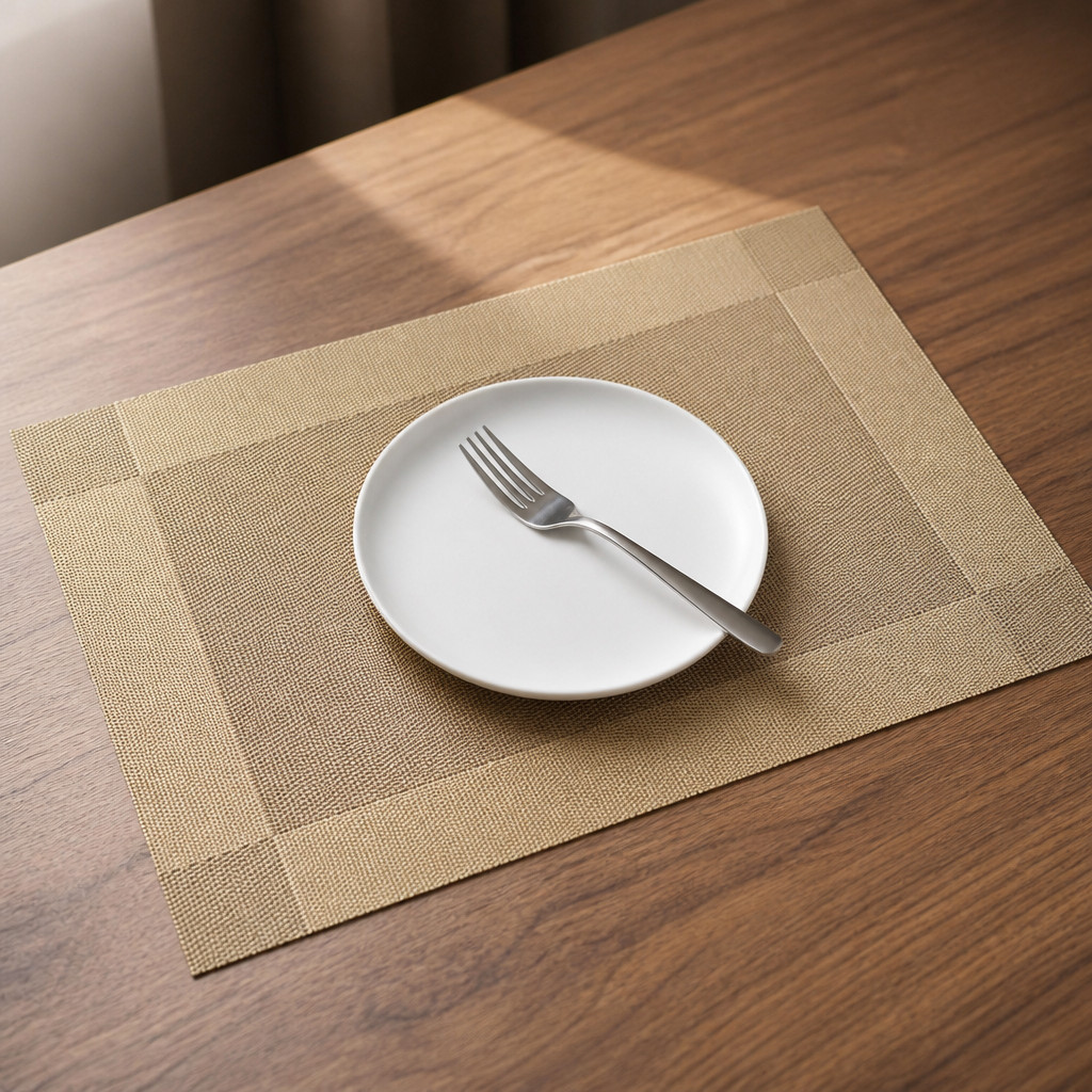 Gewebte Vinyl-Tischsets für einen eindrucksvollen Tisch  