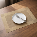 Gewebte Vinyl-Tischsets für einen eindrucksvollen Tisch  