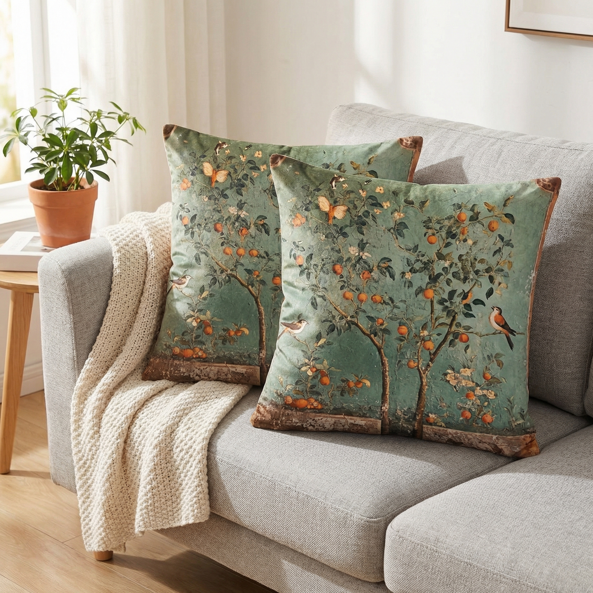 Vintage Botanical Pillow Covers for Artful Rooms