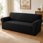 Jacquard Sofa Cover With Sculpted Texture