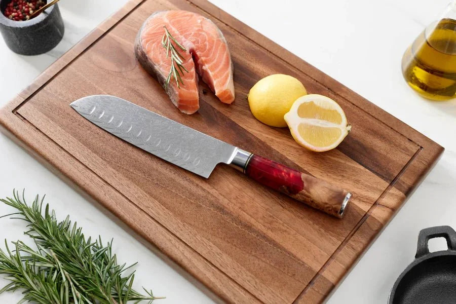 Shinku Santoku Messer für anmutige Präzision