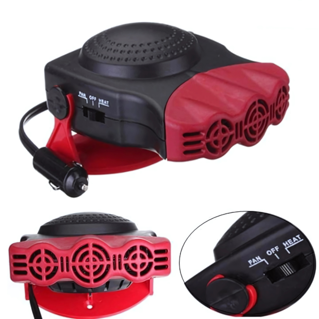 Compact Car Heater For Glovebox Storage