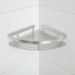 Adhesive Bathroom Shelf for Drill-Free Style