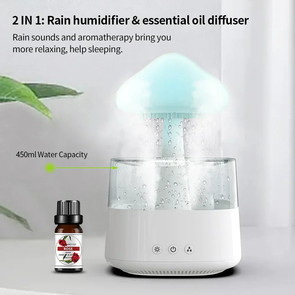Rain Cloud Diffuser For Calming Ambience