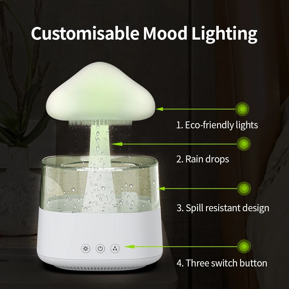Rain Cloud Diffuser For Calming Ambience