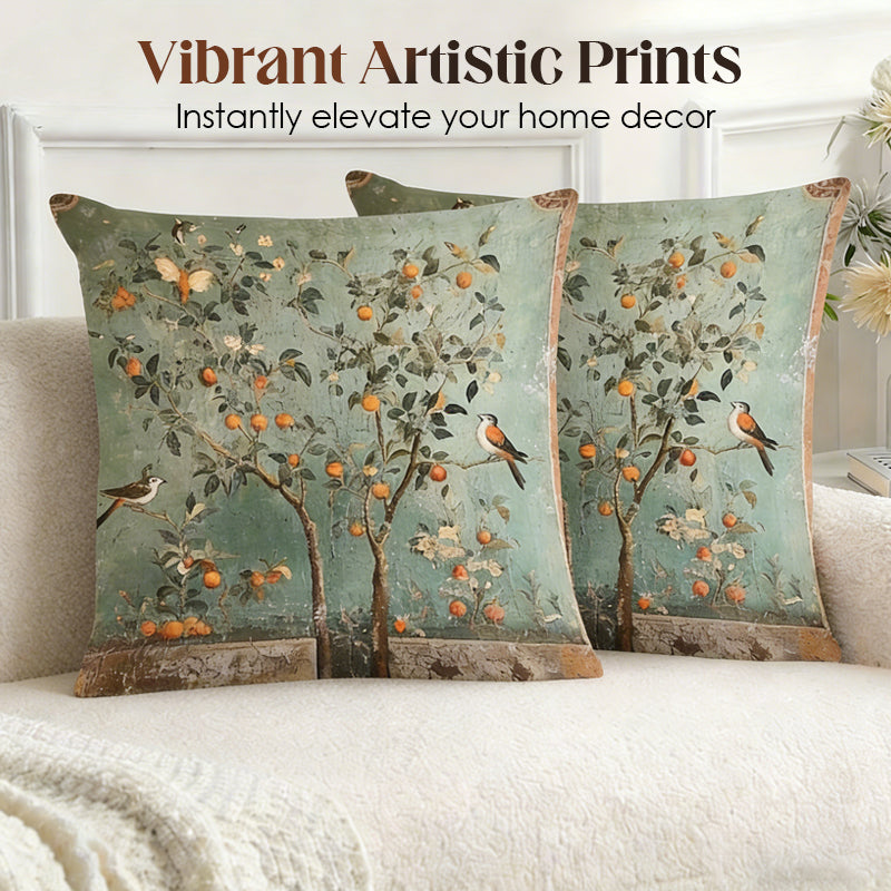 Vintage Botanical Pillow Covers for Artful Rooms