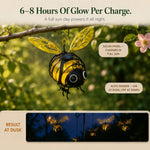 Solar Hanging Bee Lamp With Garden Glow