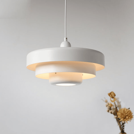 TRILORA – Elegant three-level pendant light in macaron colors