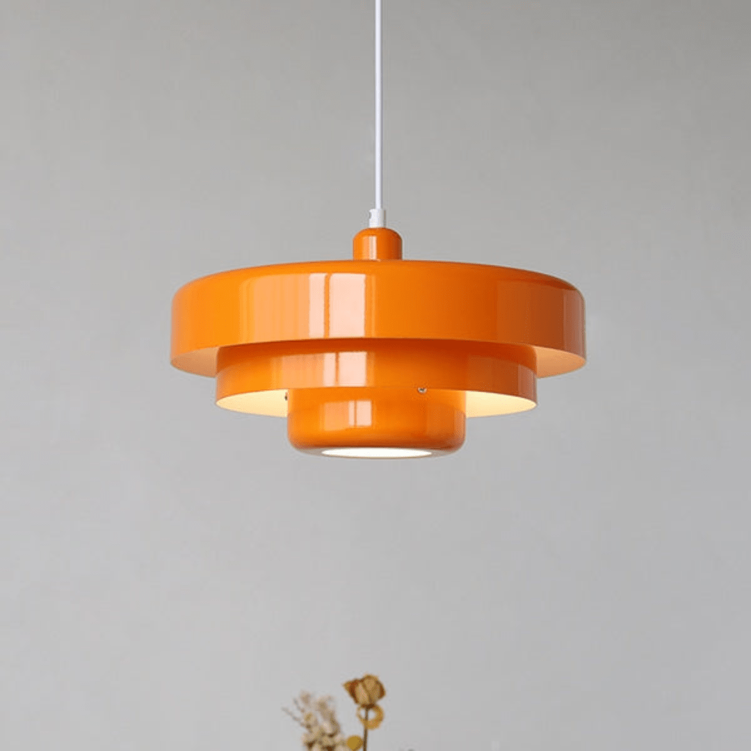 TRILORA – Elegant three-level pendant light in macaron colors