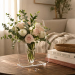 Acrylic Frame Vase For Artful Flowers