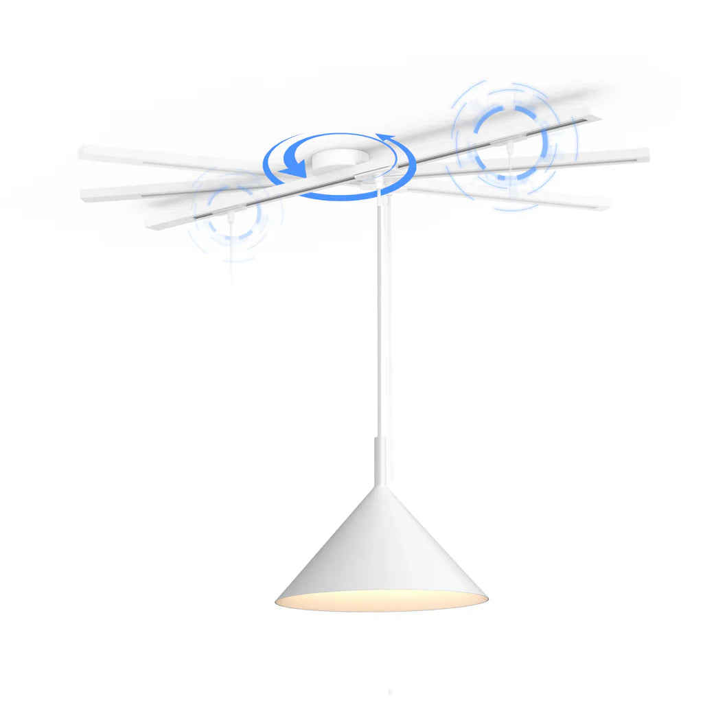 Rotatable Pendant Light Track – Flexible Placement