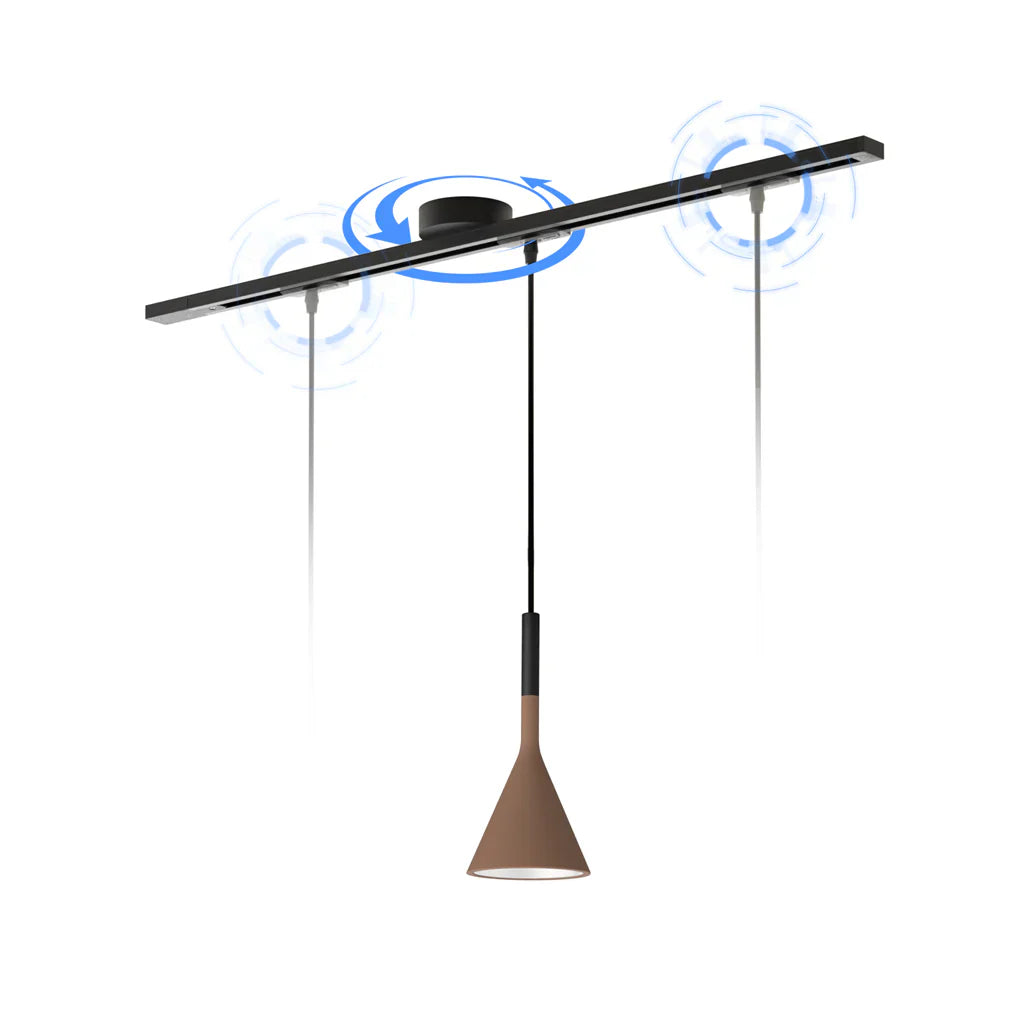 Rotatable Pendant Light Track – Flexible Placement