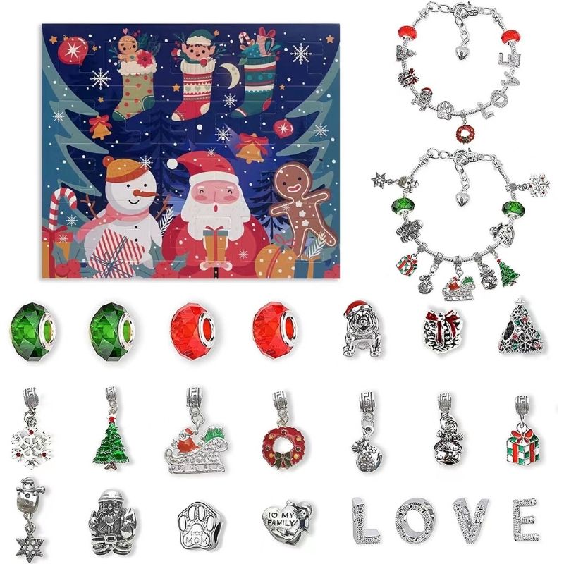 DIY-Advent-Armbandkalender mit festlichem Charme