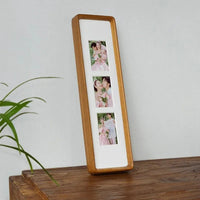 Wooden Photo Frame with Mat for Multiple Photos