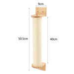 Wall-Mounted Cat Tree for Space-Saving Play