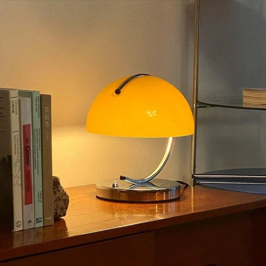 Scandinavian Glass Table Lamp