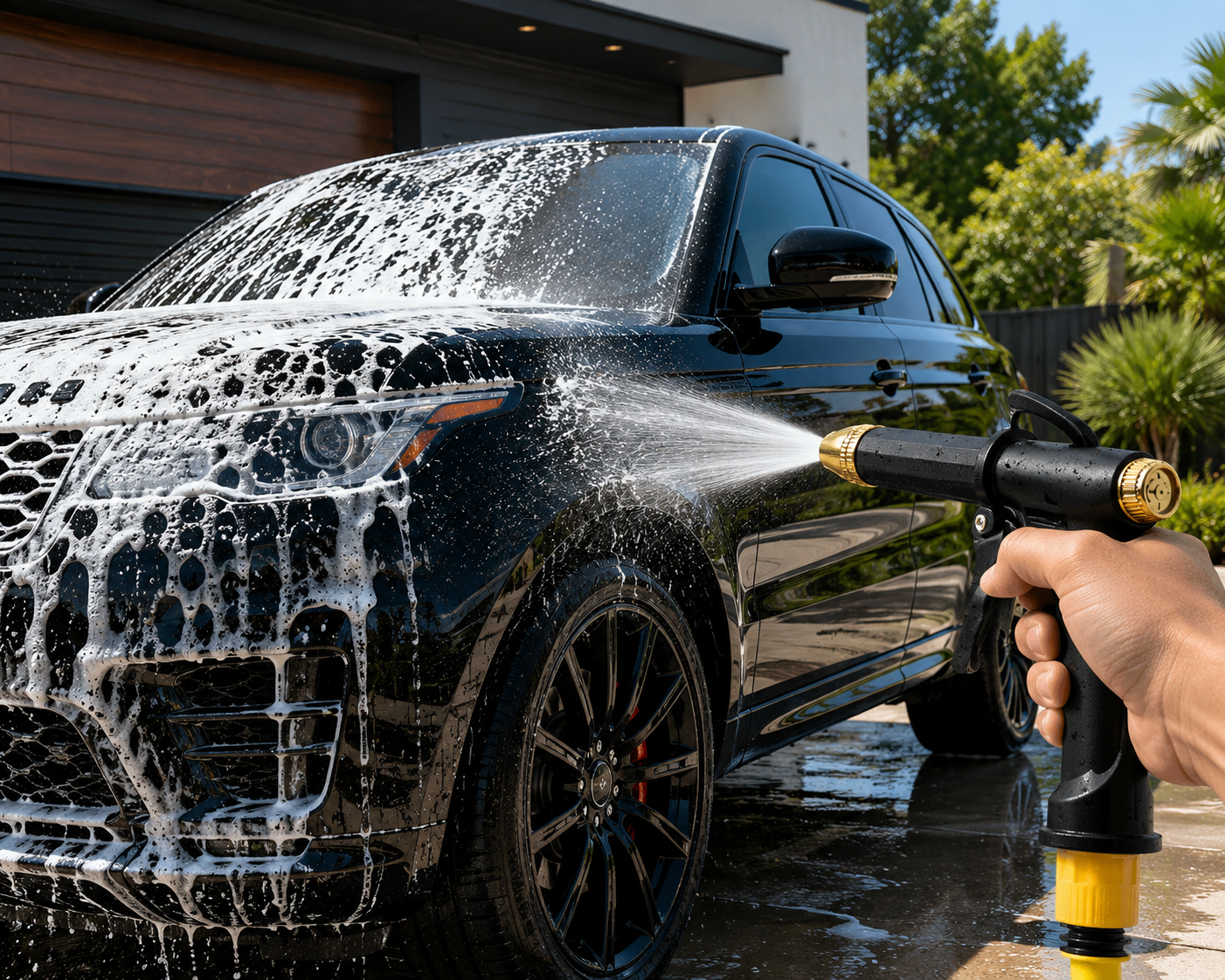 High-Pressure Water Blaster – Effortless Outdoor Cleaning