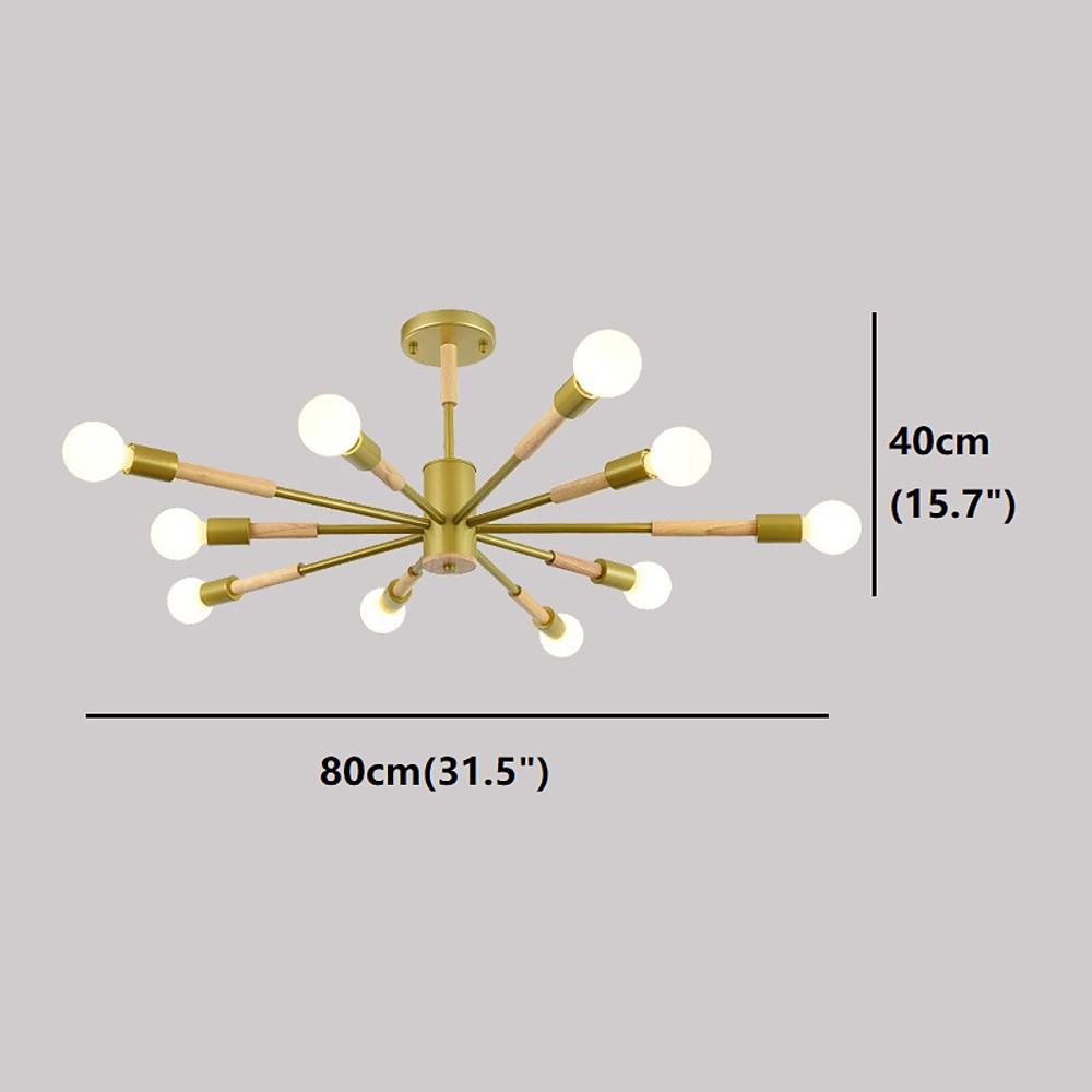Nordic LED Chandelier With Sculptural Glow