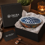 Ciotola Ramen Imari Mino Ware per Tavole Artistiche