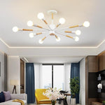 Nordic LED Chandelier With Sculptural Glow