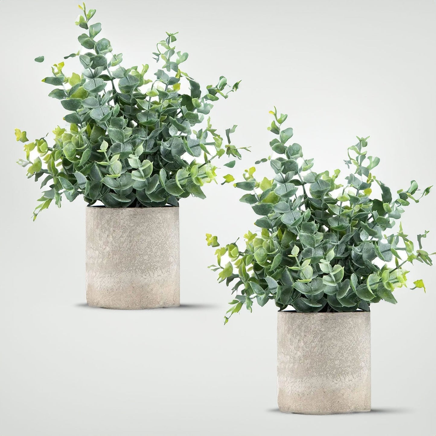 Artificial Plant Duo for Effortless Greenery