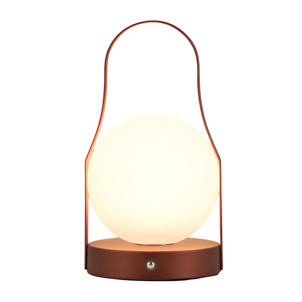 Ribbed Glass LED Lantern For Soft Atmosphere