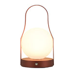 Ribbed Glass LED Lantern For Soft Atmosphere